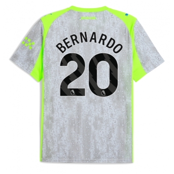 Billige Fotballdrakt Manchester City Bernardo Silva #20 Replika Tredjedrakt 2025-26 Kortermet